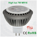 CE Rohs SAA approved diameter 50mm 7w mini led spot light MR16 GU10 E26 E27 with Seoul3030SMD